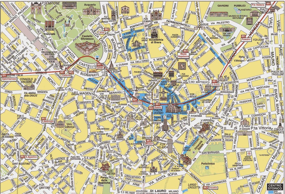 Milan xəritə