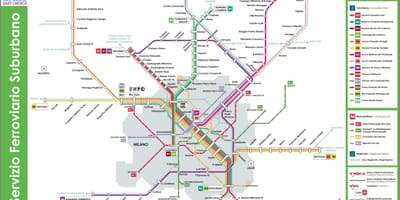 Kart trenord
